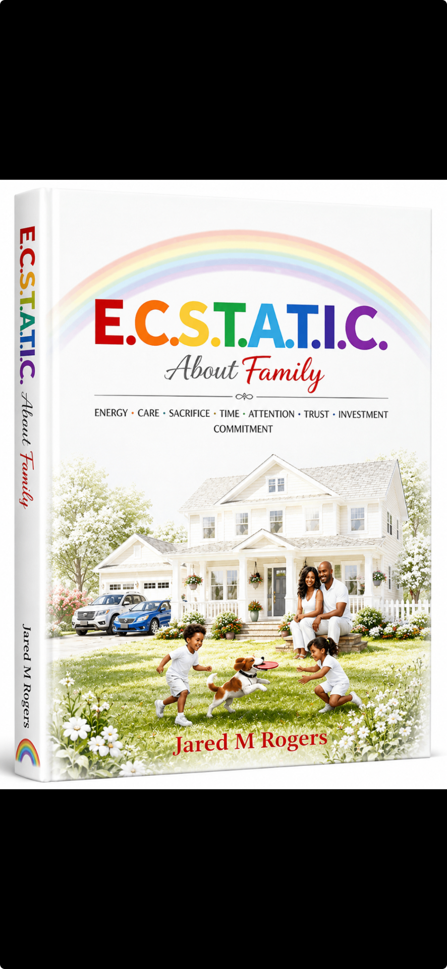 E.C.S.T.A.T.I.C. About Family β book cover by Jared M. Rogers